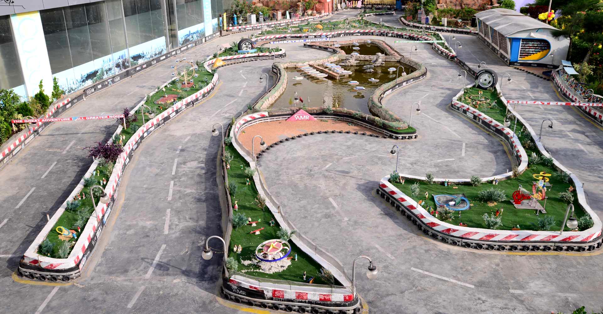 remote control car track