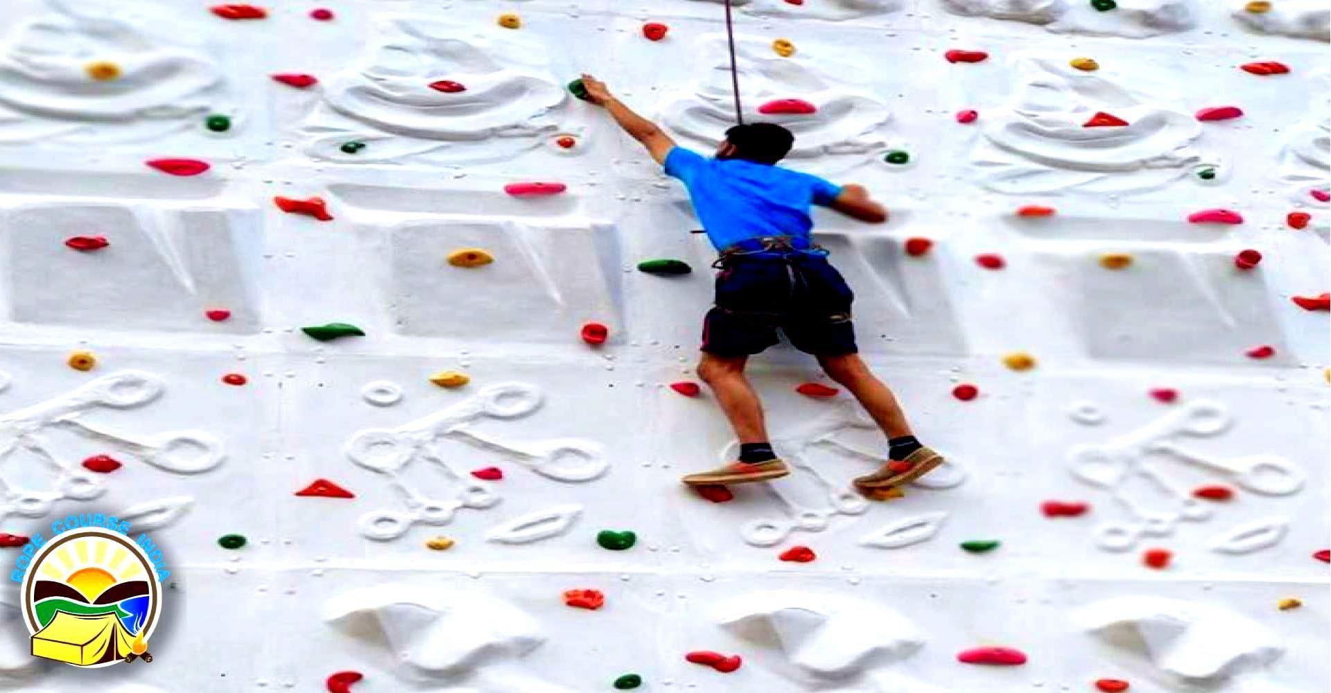 Rock climbing setup in india