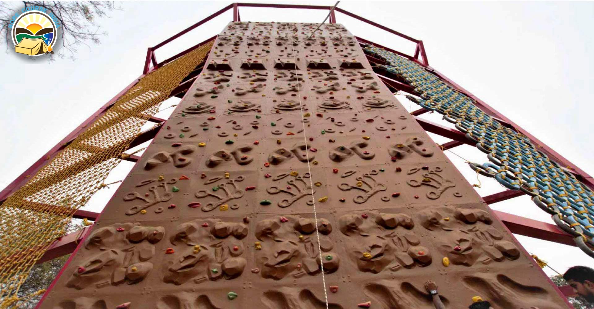 Rock climbing setup in india