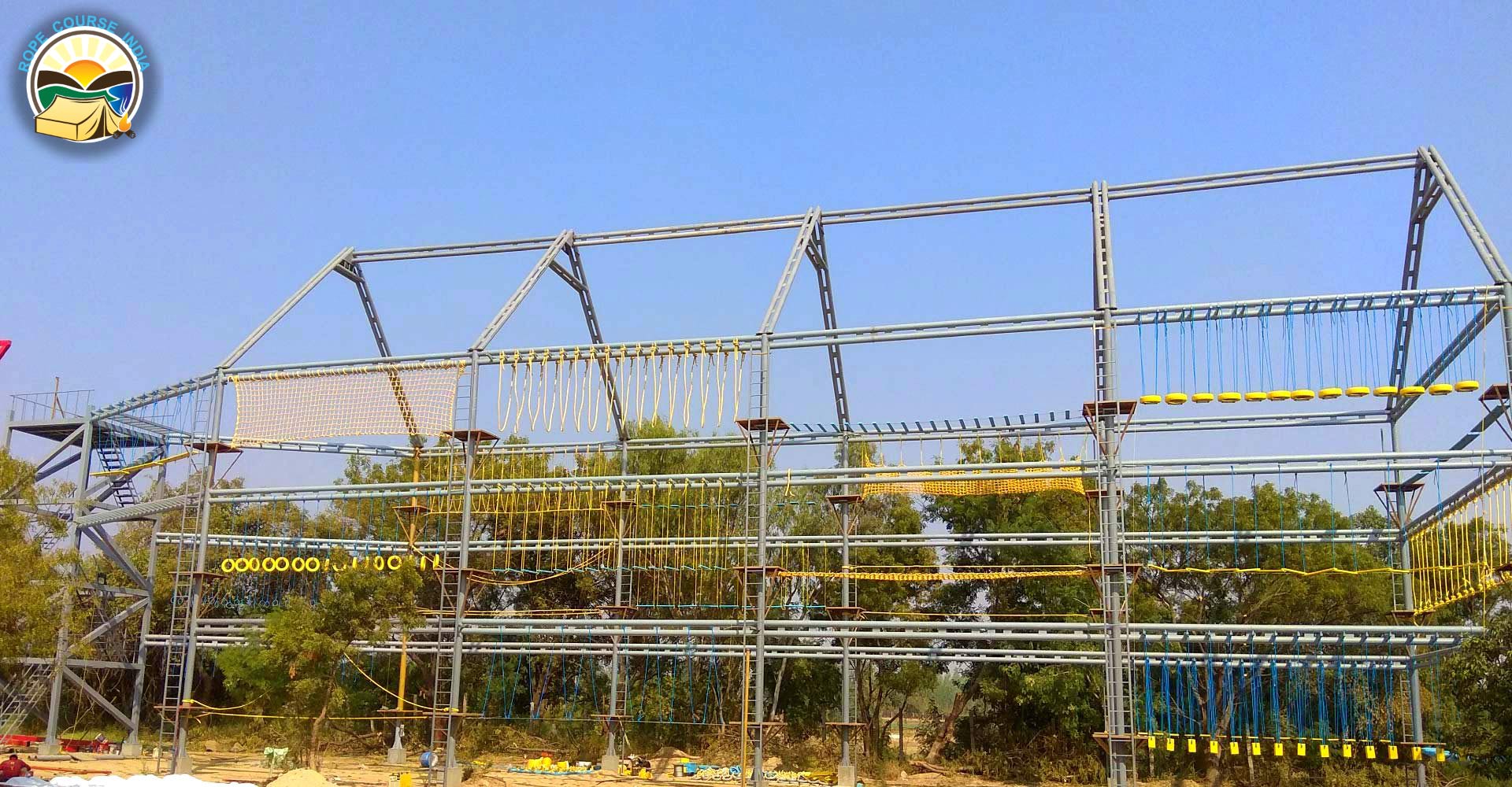 Rope course Construction In India