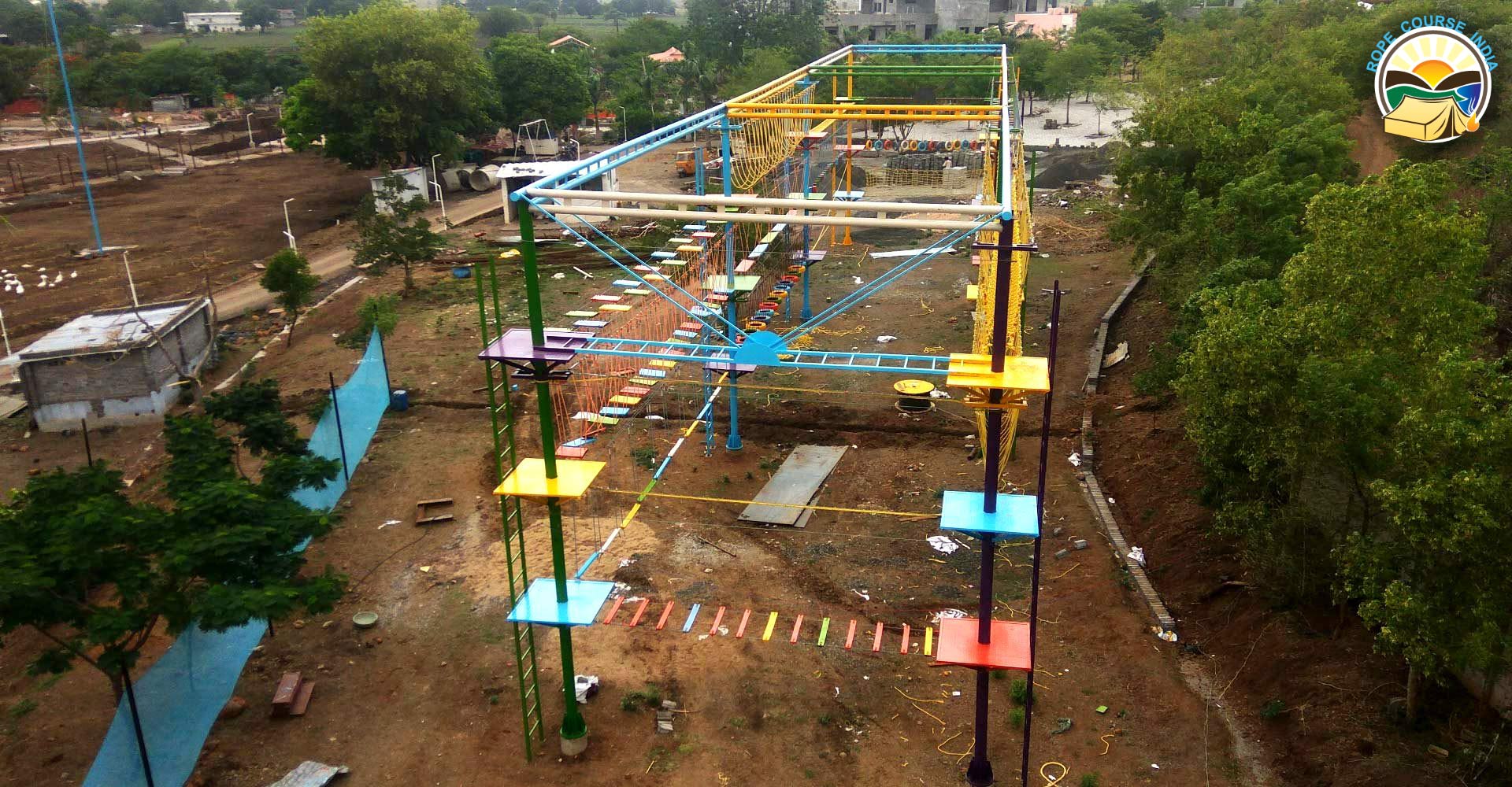 Rope course Construction In India